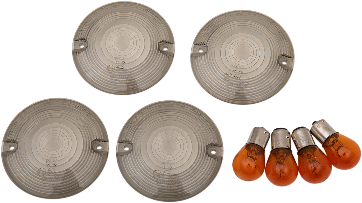 Smoked Flat Lens Kit - \'86-\'22 1999 - 2022