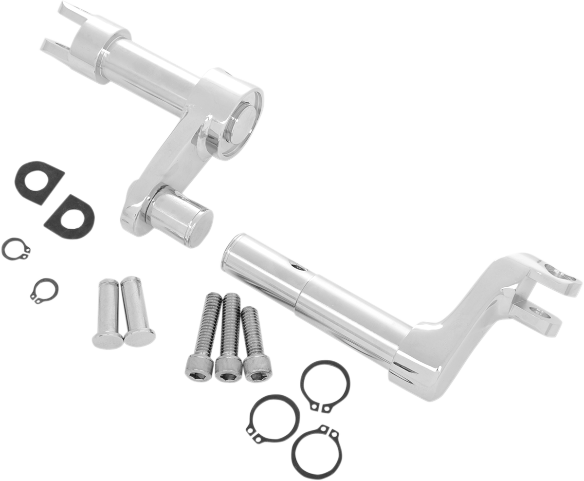 Footpeg Mount - 2\" Extended - Chrome 2011 - 2022