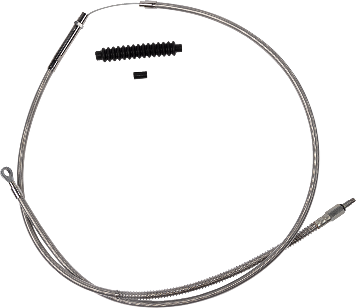High-Efficiency Stainless Steel Clutch Cable for Harley-Davidson - +6\" - \'18-\'23 Softail 2018 - 2023