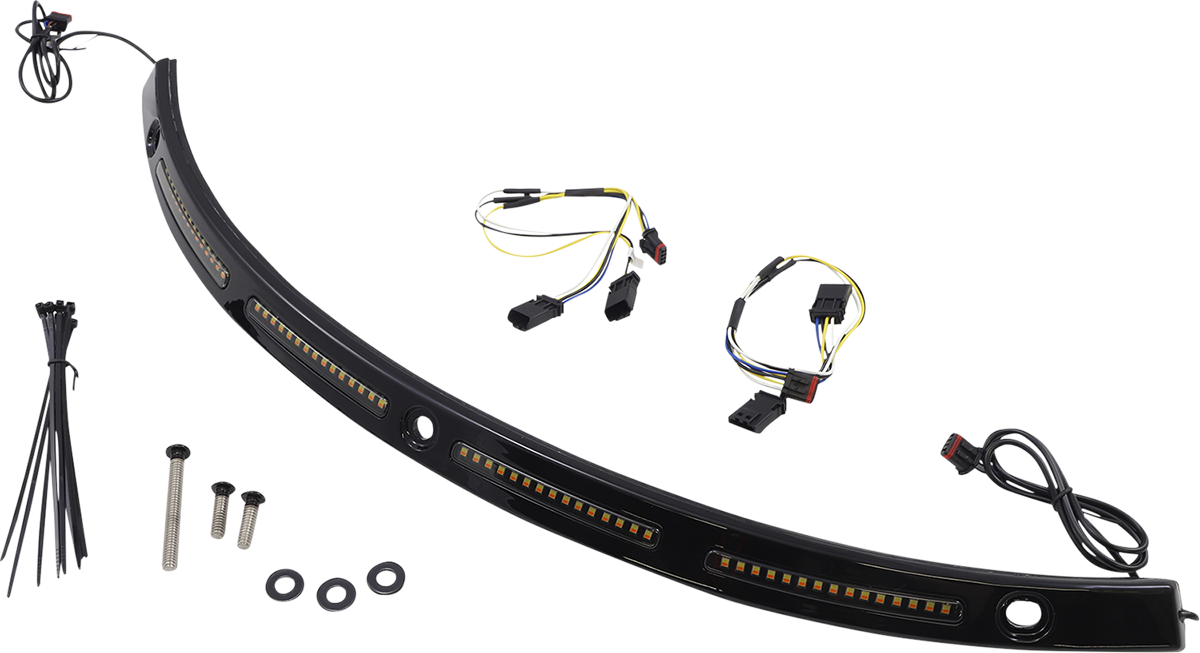 Windshield Trim - Sequential Turn Signals - Black 2014 - 2024