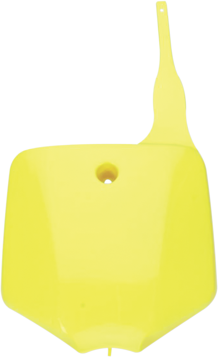 Front Number Plate - Neon Yellow 2003 - 2020