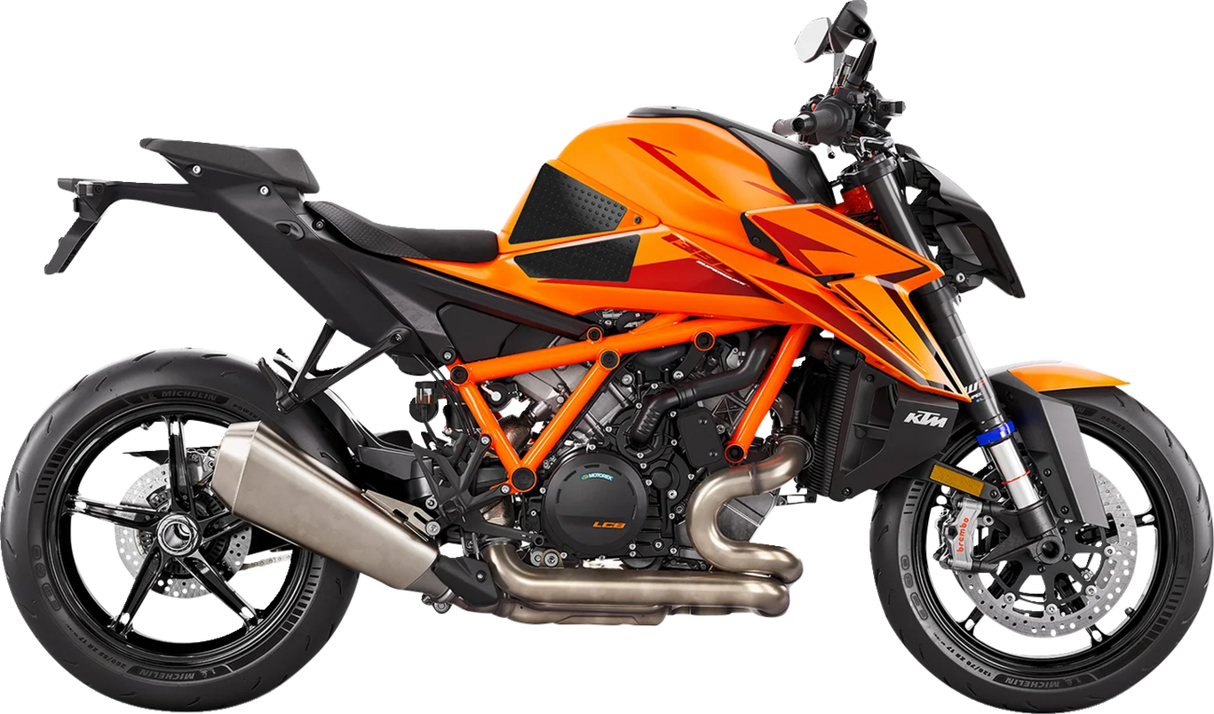 Traction Pad Tank Grips - Icon - Black - 1390 Super Duke R EVO 2025 - 2025