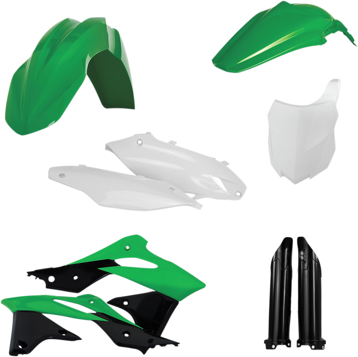 Full Replacement Body Kit - OE \'16 Green/White/Black 2013 - 2016
