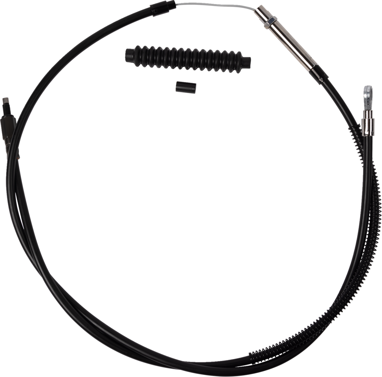 High-Efficiency Black Vinyl Clutch Cable - +6\" Size 2018 - 2023