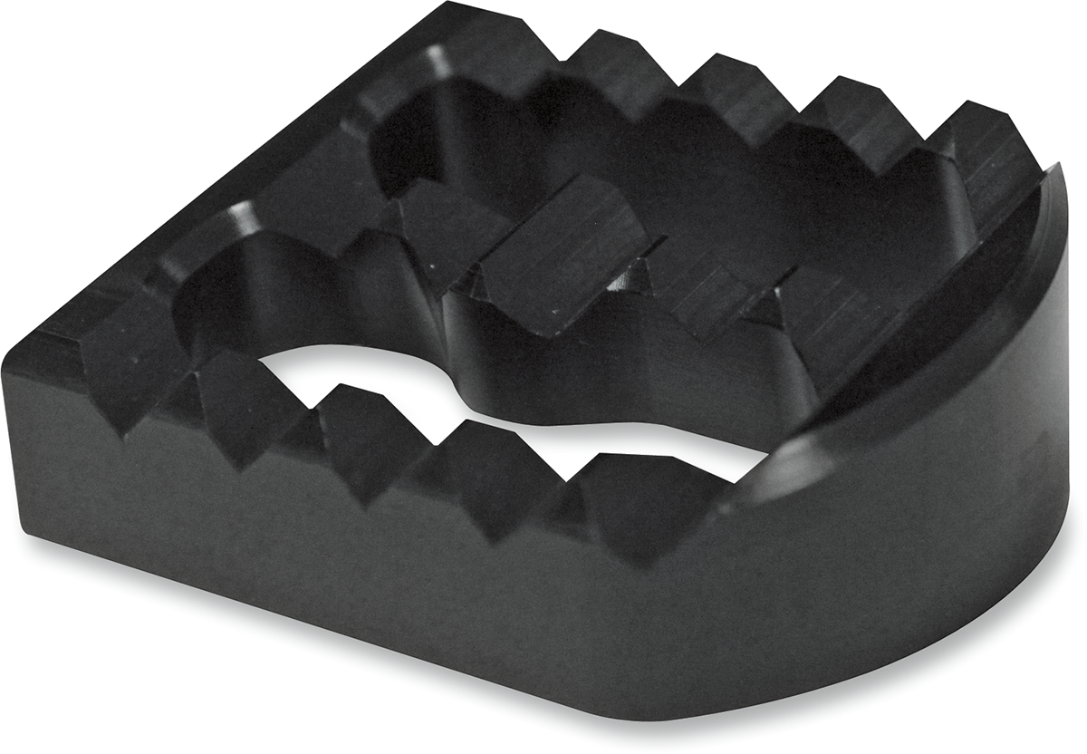 Serrated Brake Cover - Black 1984 - 2017
