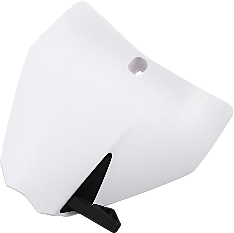 Front Number Plate - White 2014 - 2016