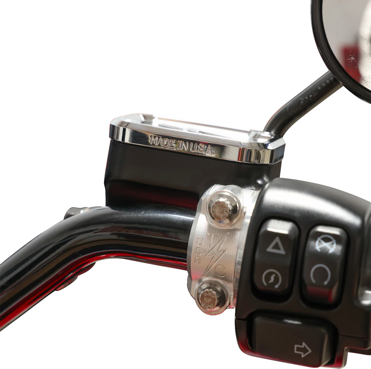 Master Cylinder Cover - Brake - Front - Chrome 2020 - 2024