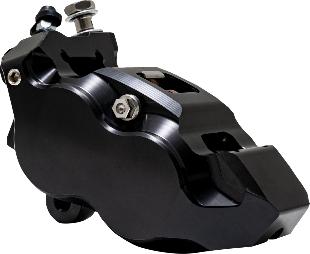 Caliper - 137 X 4B - Right - Black Anodized with Black Bore Caps 2008 - 2023