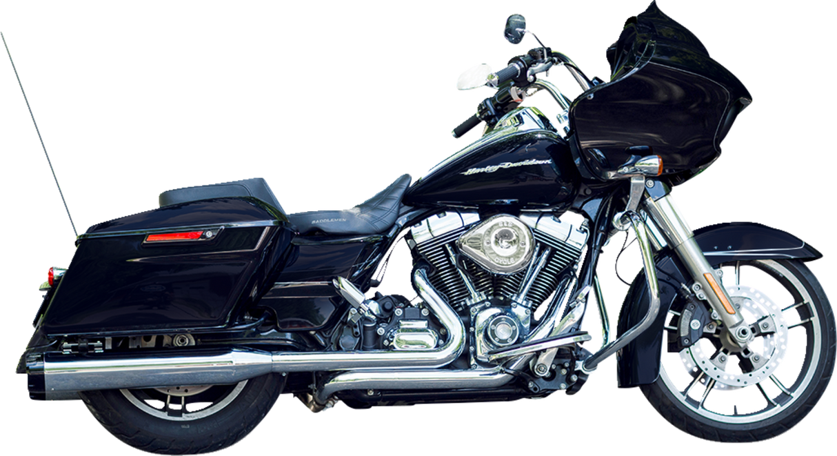 4-1/2\" MK45 Performance Mufflers - Chrome with Black Thruster 1998 - 2002