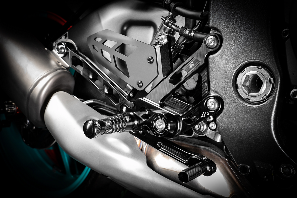 MUE2 Rearset - Black - Yamaha 2022 - 2022