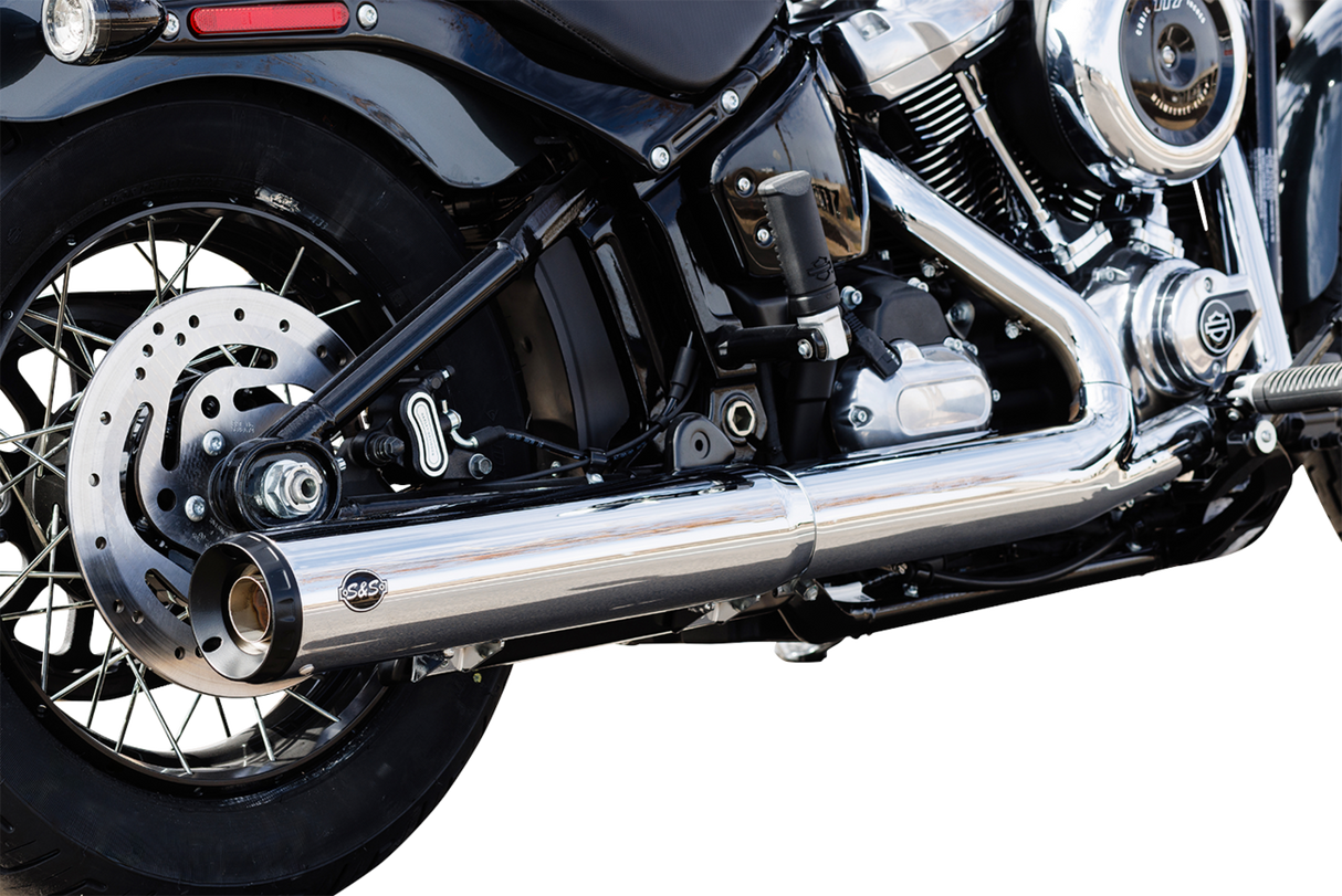 Grand National Slip-On Muffler - 50 State - 4\" Chrome - M8 Softail 2025 - 2025