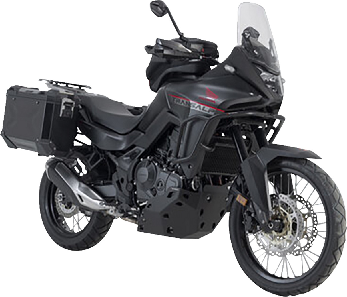 TRAX ADV Aluminum Case System - Black - Honda XL750R Transalp \'24 2024 - 2024
