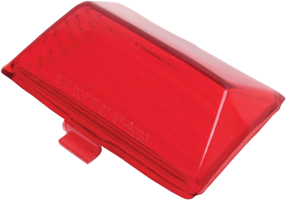 Lens - Rear Fender Tip - Red 1999 - 2017