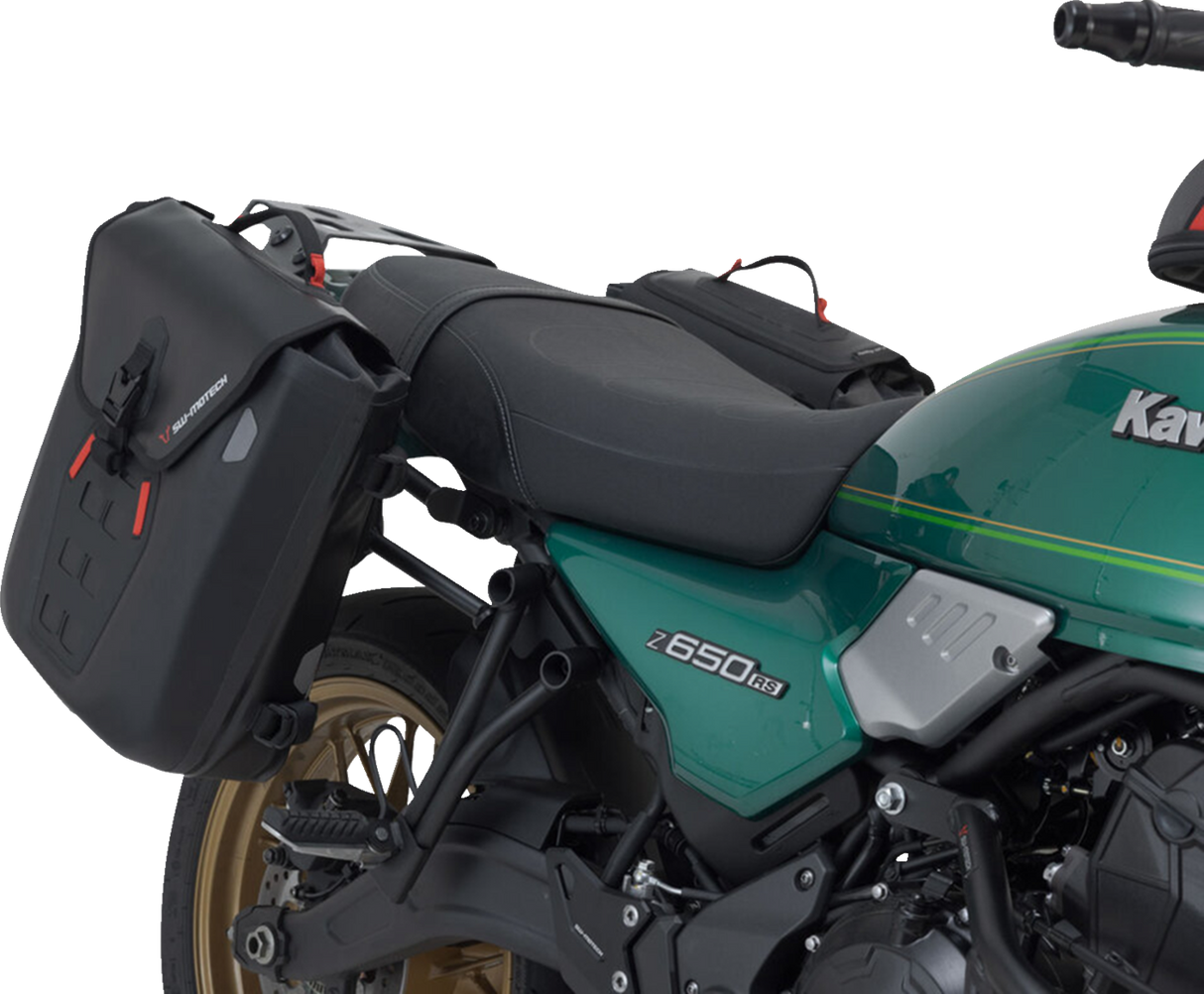 SysBag Side Bag System - Black - Kawasaki Z650RS \'22-\'24 2022 - 2024