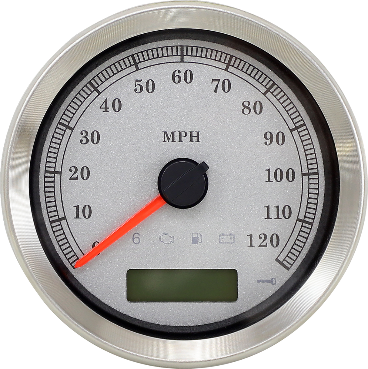 Programmable Speedometer - Silver Face - MPH 2004 - 2013