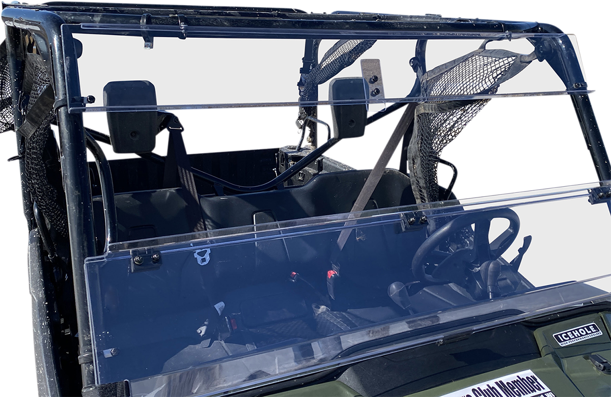 Full Folding Windshield - Deluxe - Pioneer 2016 - 2024