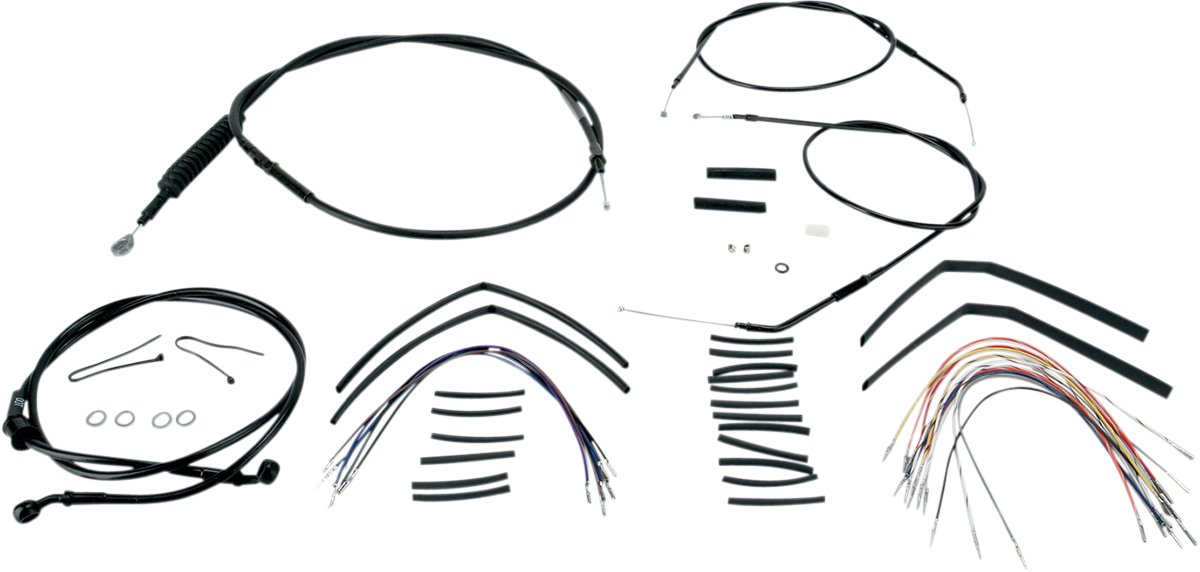 Control Kit - 14\" Ape Hanger Handlebars 2004 - 2006