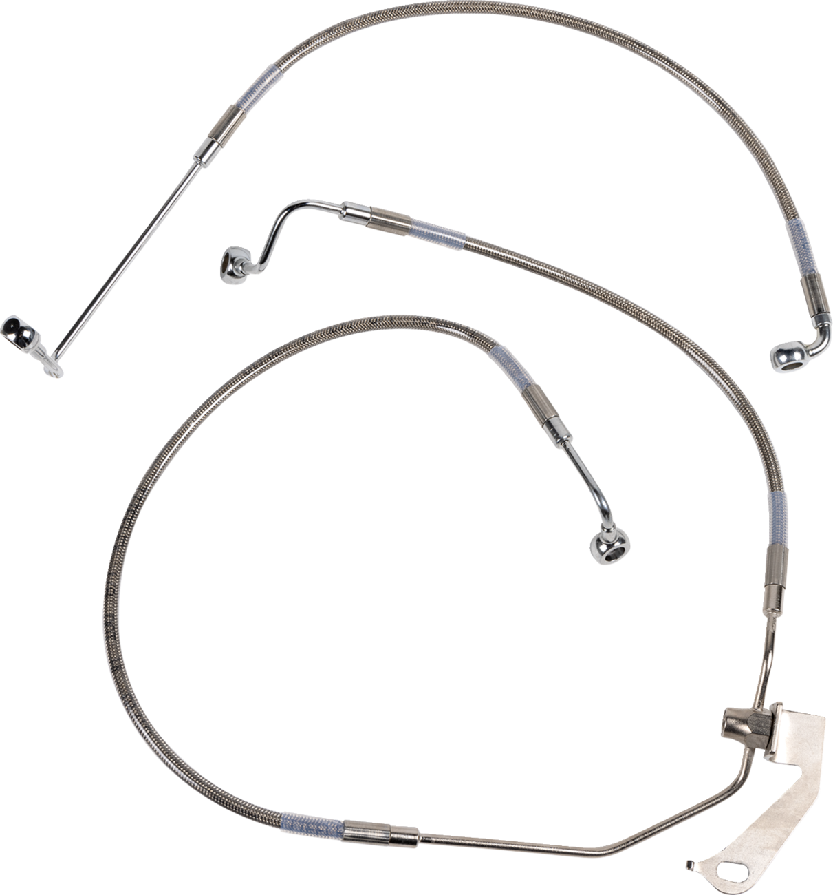 Brake Line - Rear - Non-ABS - Stainless Steel 2009 - 2013