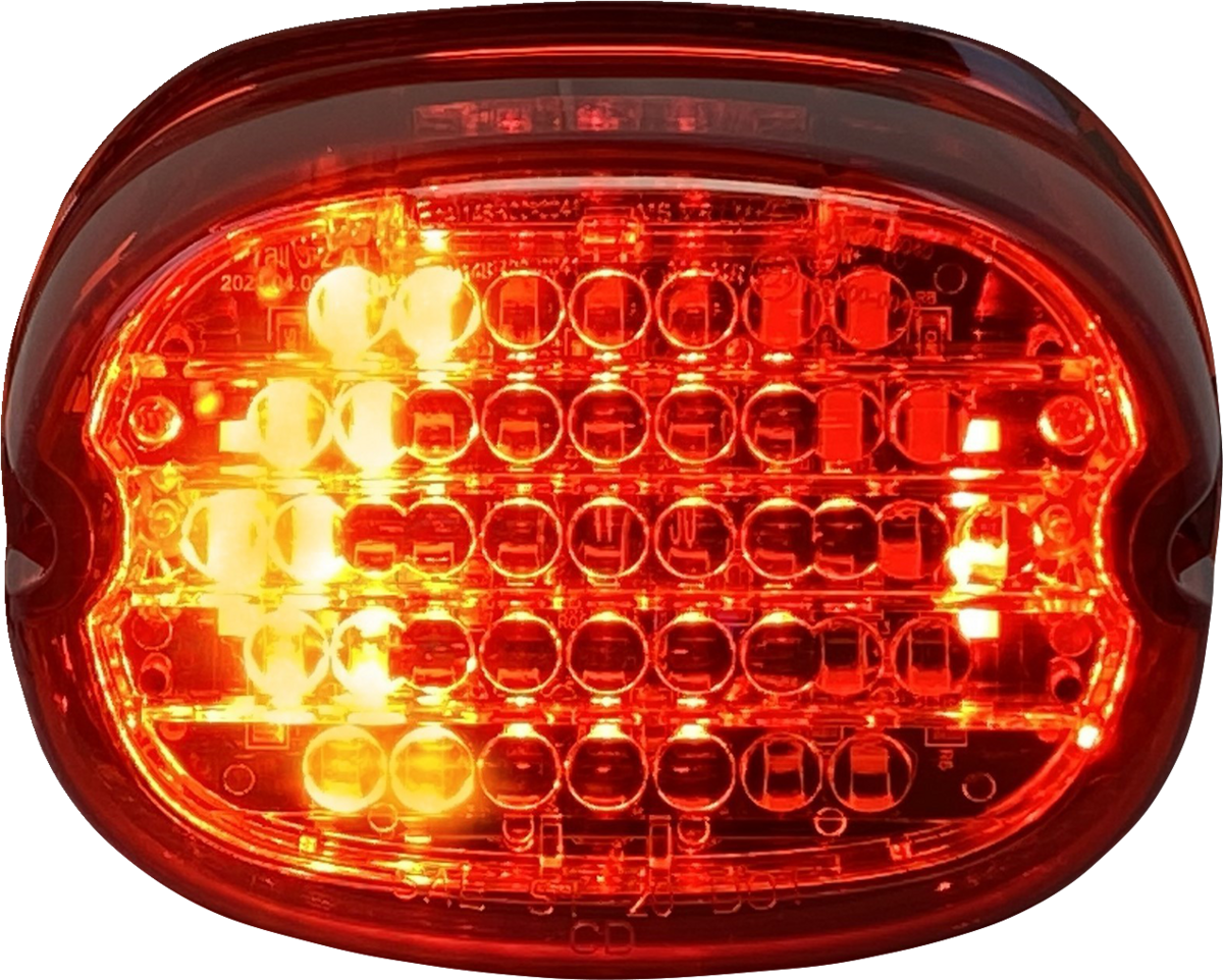 Taillight w/ Integrated Turn Signal - No Window - Red Lens 1999 - 2024