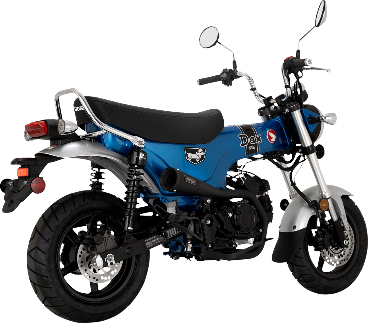 Upsweep Slip-On Muffler - Black - 125 Dax 2025 - 2025