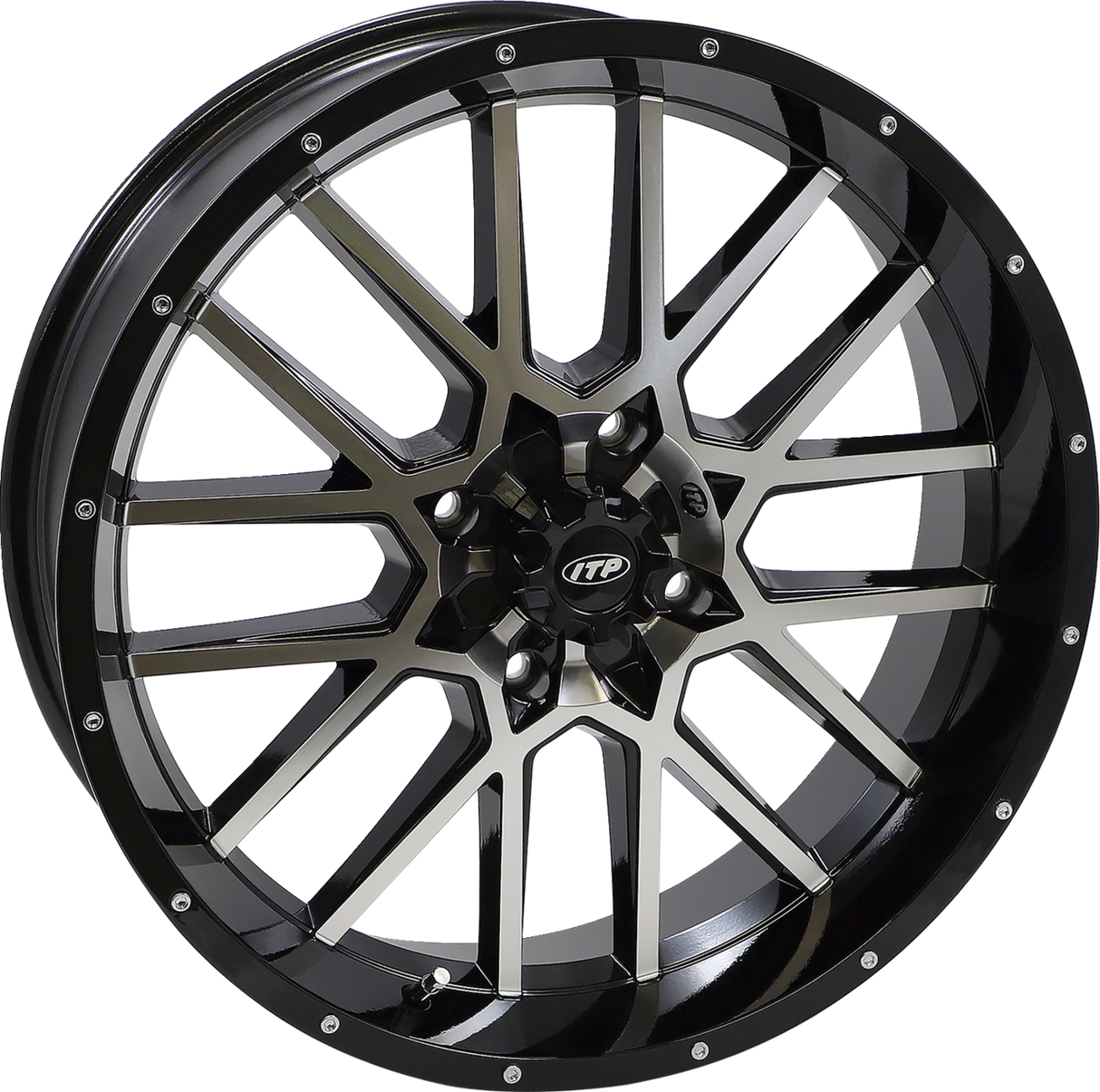Wheel - Hurricane - Front/Rear - Black Machined - 20x6.5 - 4/137 - 4+2.5 (+10 mm) 2011 - 2023