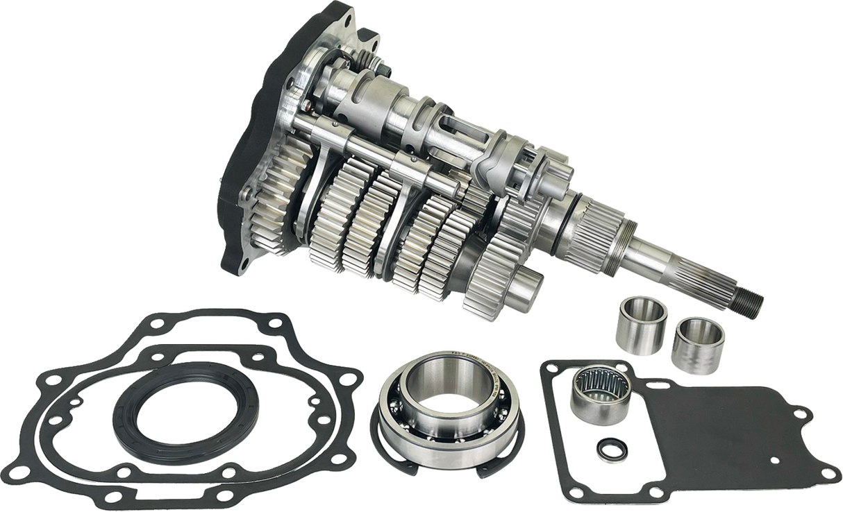 Fat 6 Super Gear Kit - Black - Twin Cam 2007 - 2017