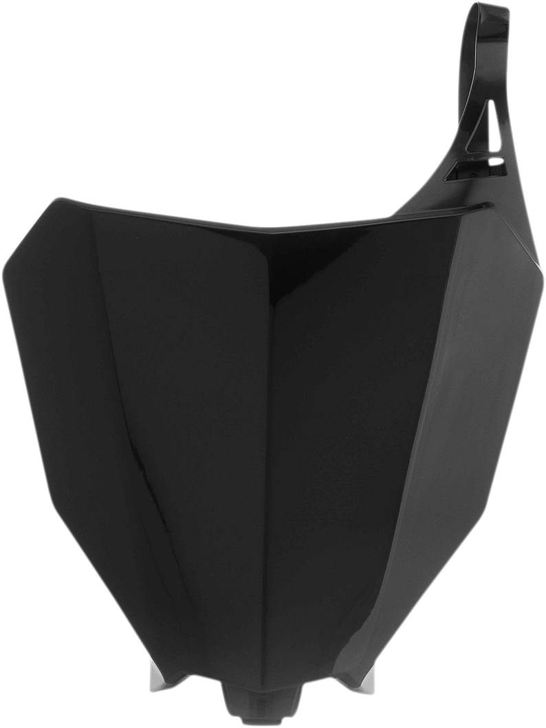 Front Number Plate - Black 2017 - 2018