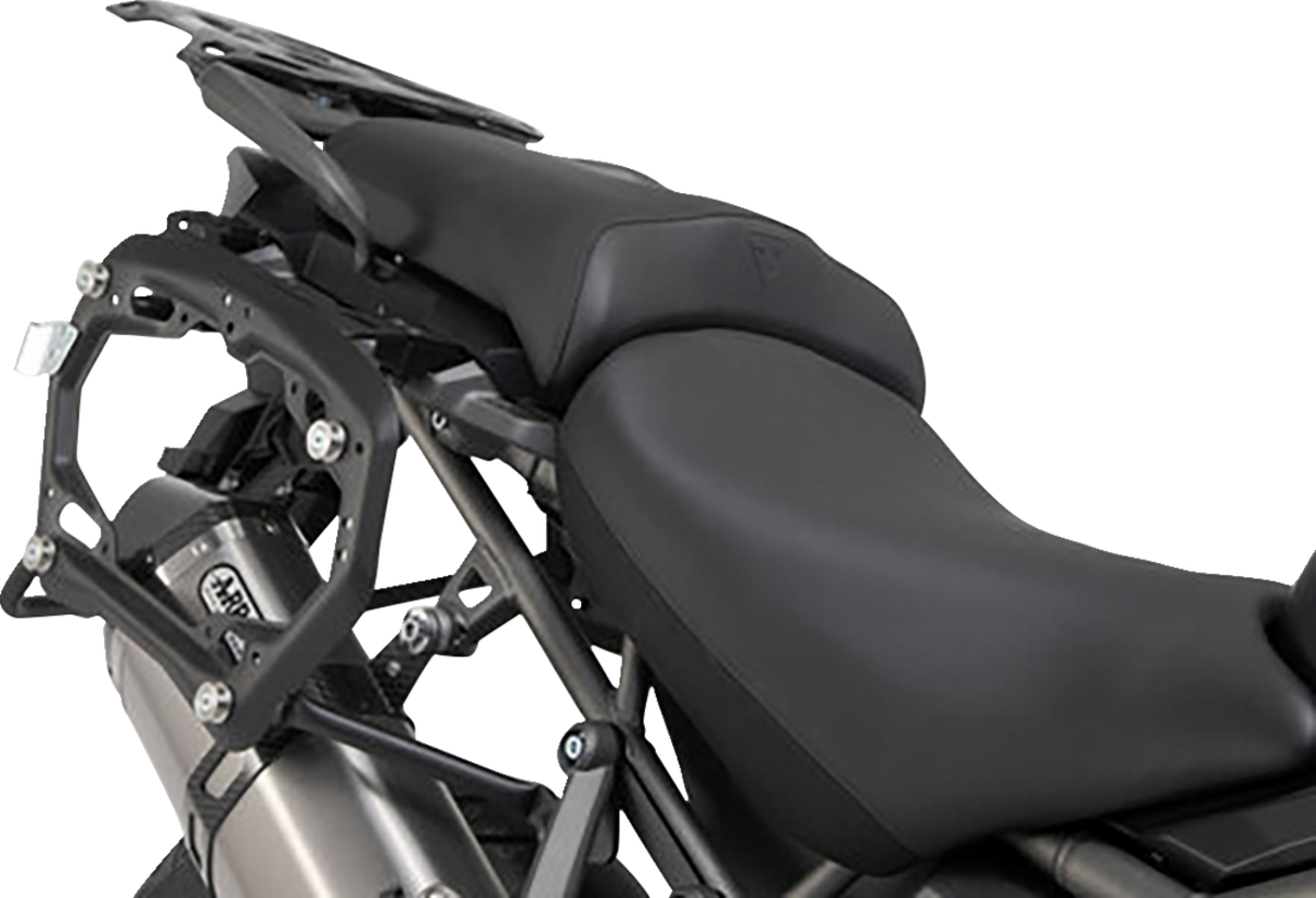 TRAX ADV Aluminum Case System - Black - Triumph Tiger 1200/Tiger Explorer 1200 \'12-\'21 2012 - 2021