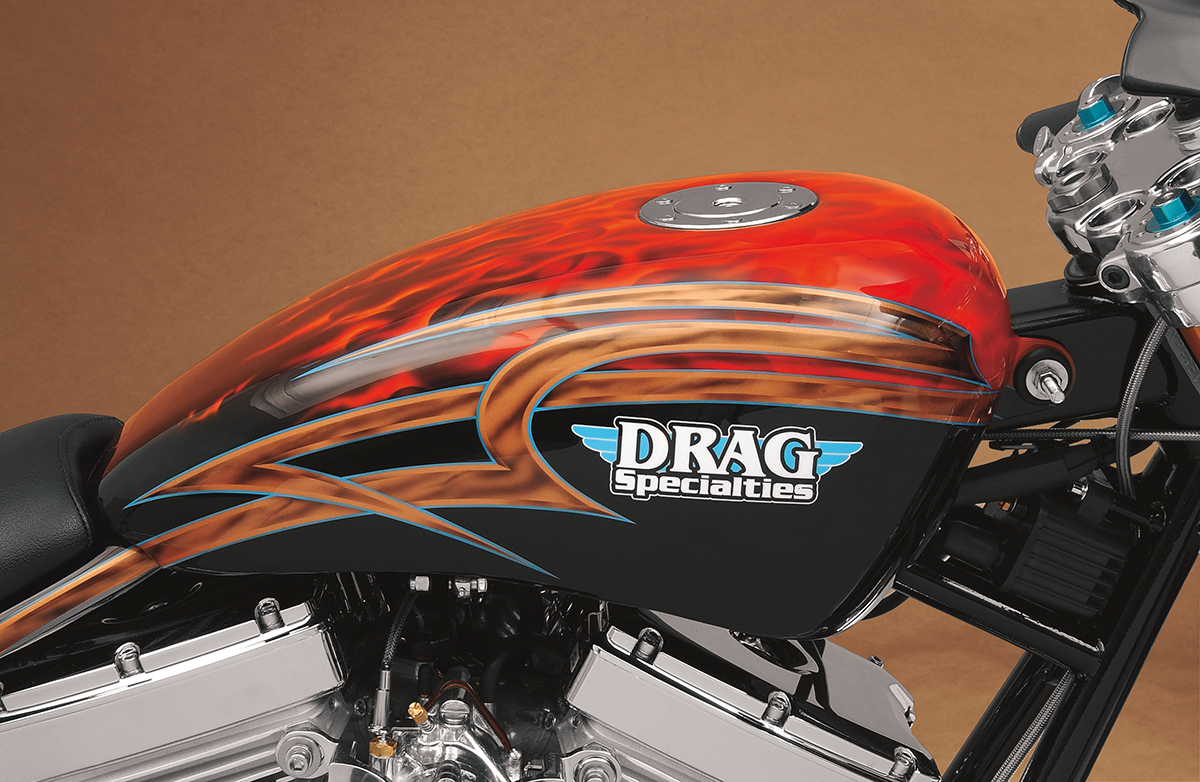 Gas Tank with Chrome Aero-Style Gas Cap - 3.3 Gallons - Sportster 1982 - 1994