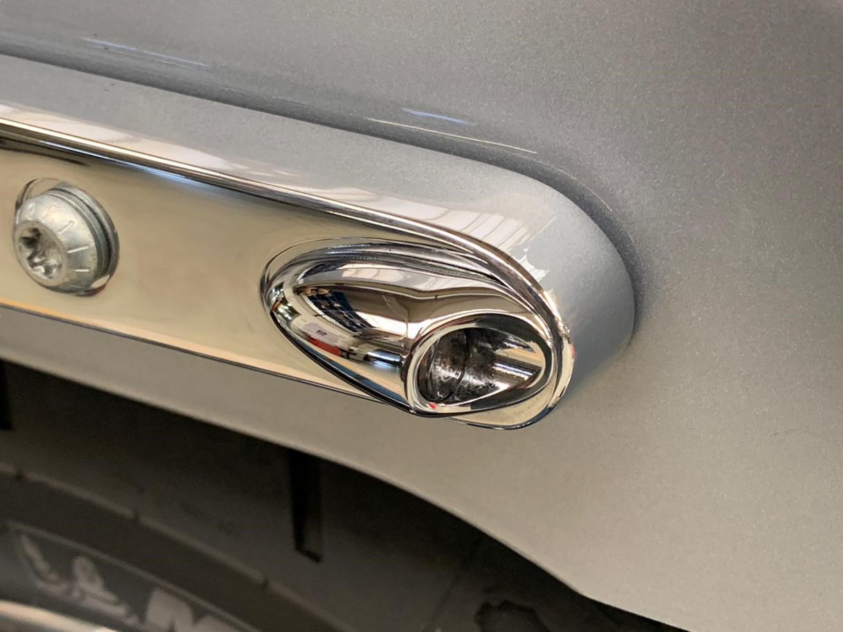 3-1 Mini Fender Strut Indicator Lights - Chrome 2018 - 2023
