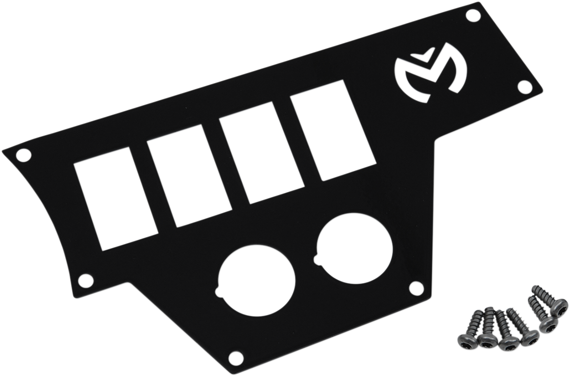 Dash Plate - Large - Right - Black 2015 - 2019