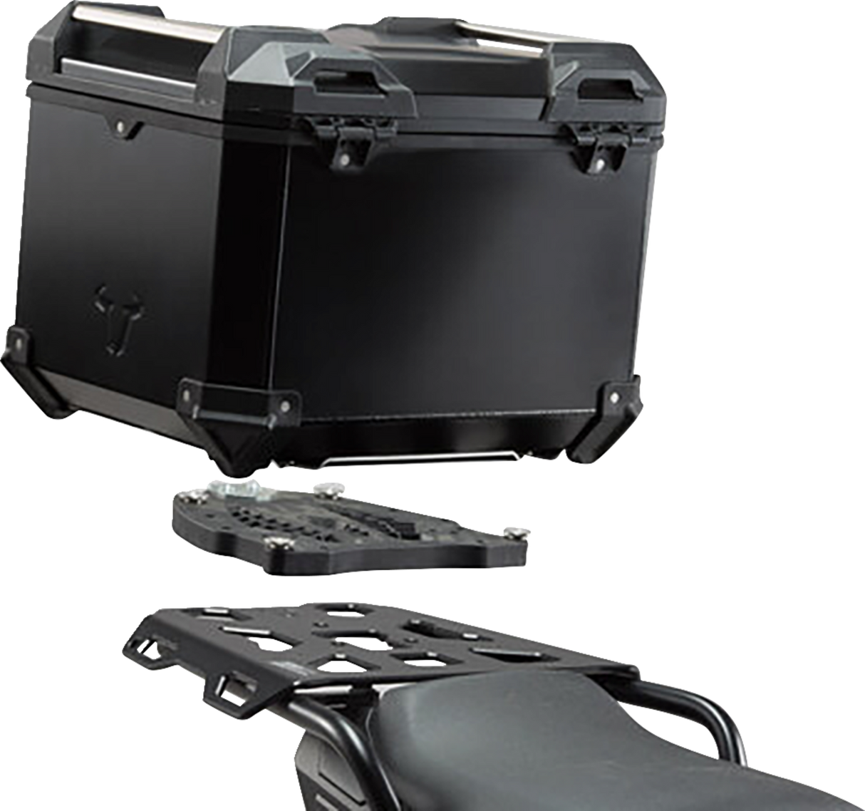 TRAX ADV Top Case System - Black - Ducati Multistrada 1200/Hyperstrada 821/939 \'10-\'17 2010 - 2017