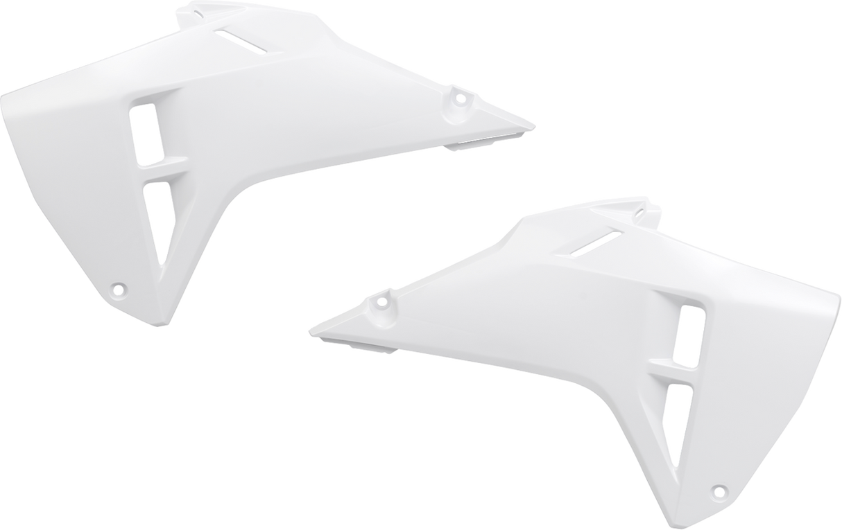 Radiator Covers - White - Honda - CRF 250 R/RX 2022 - 2024