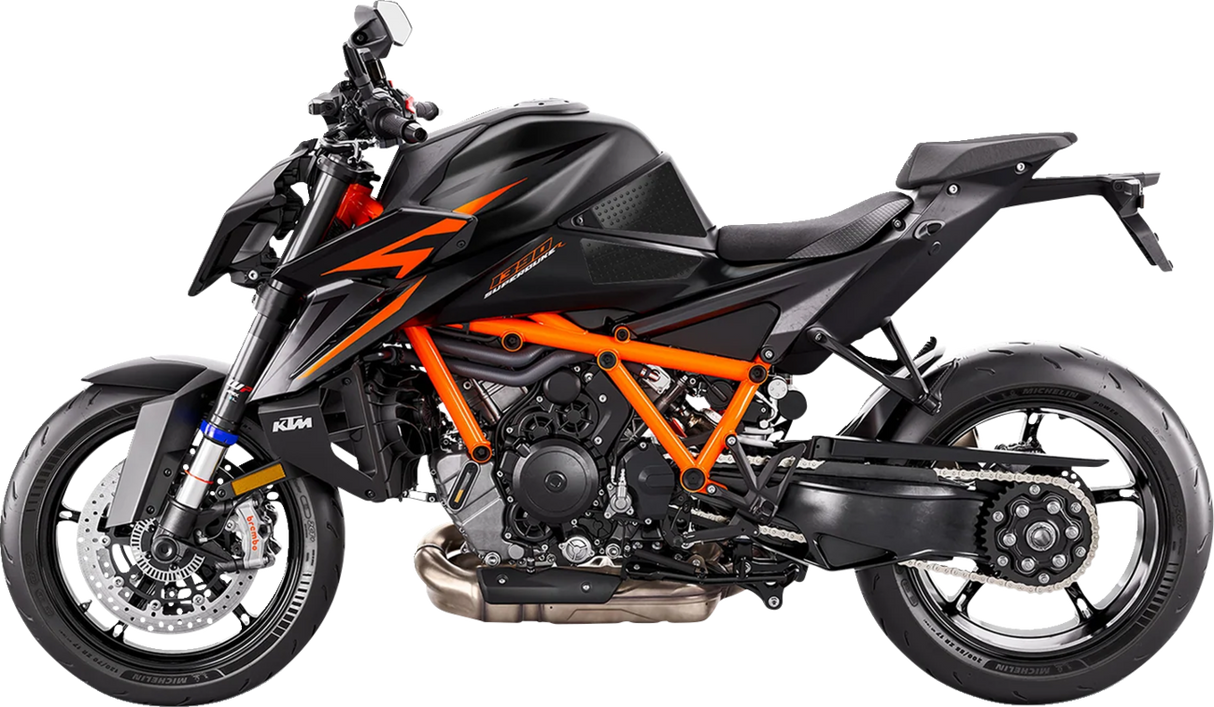 Traction Pad Tank Grips - Icon - Black - 1390 Super Duke R EVO 2025 - 2025