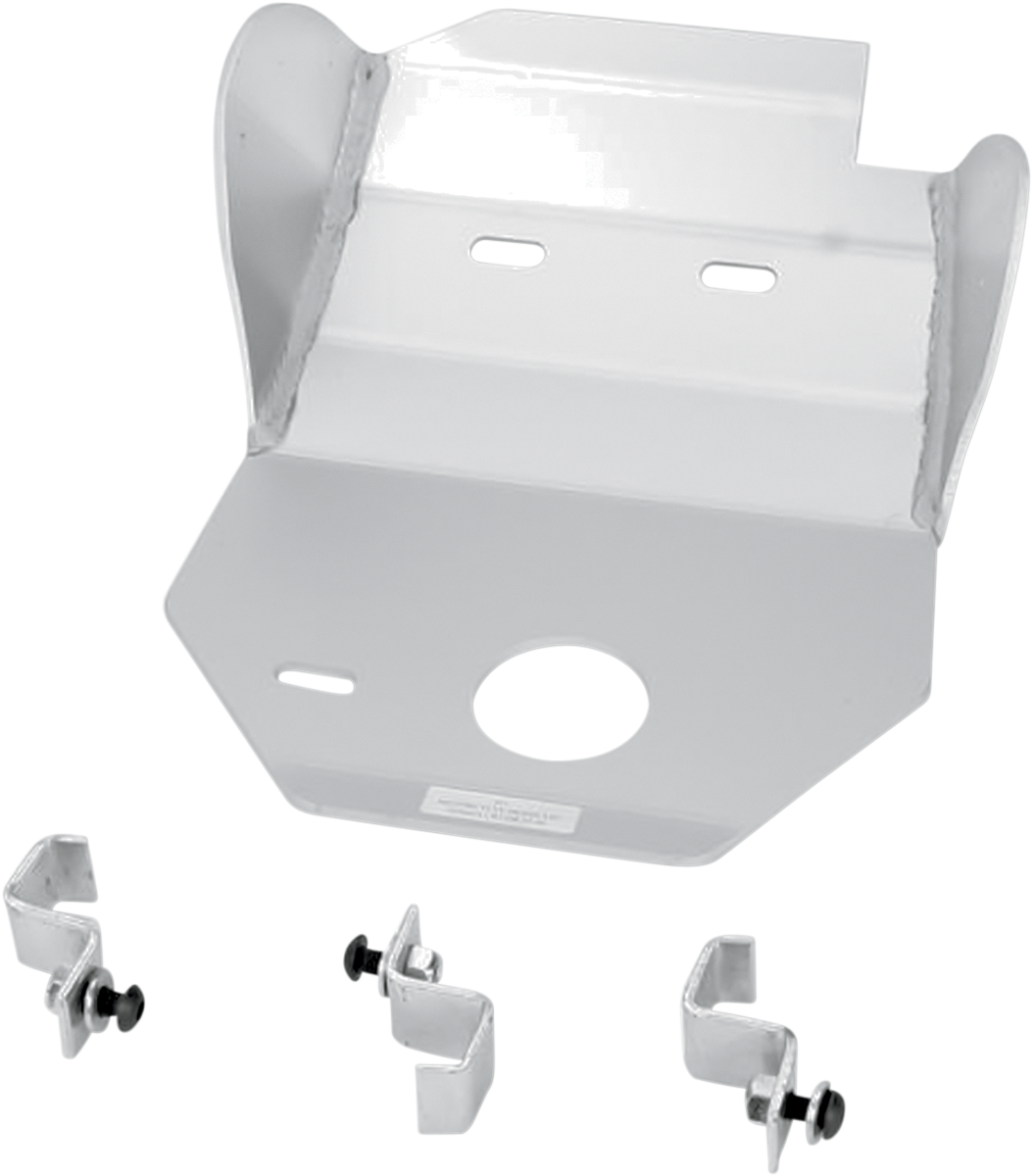 Skid Plate - Silver - Honda - CR250R 1997 - 1999