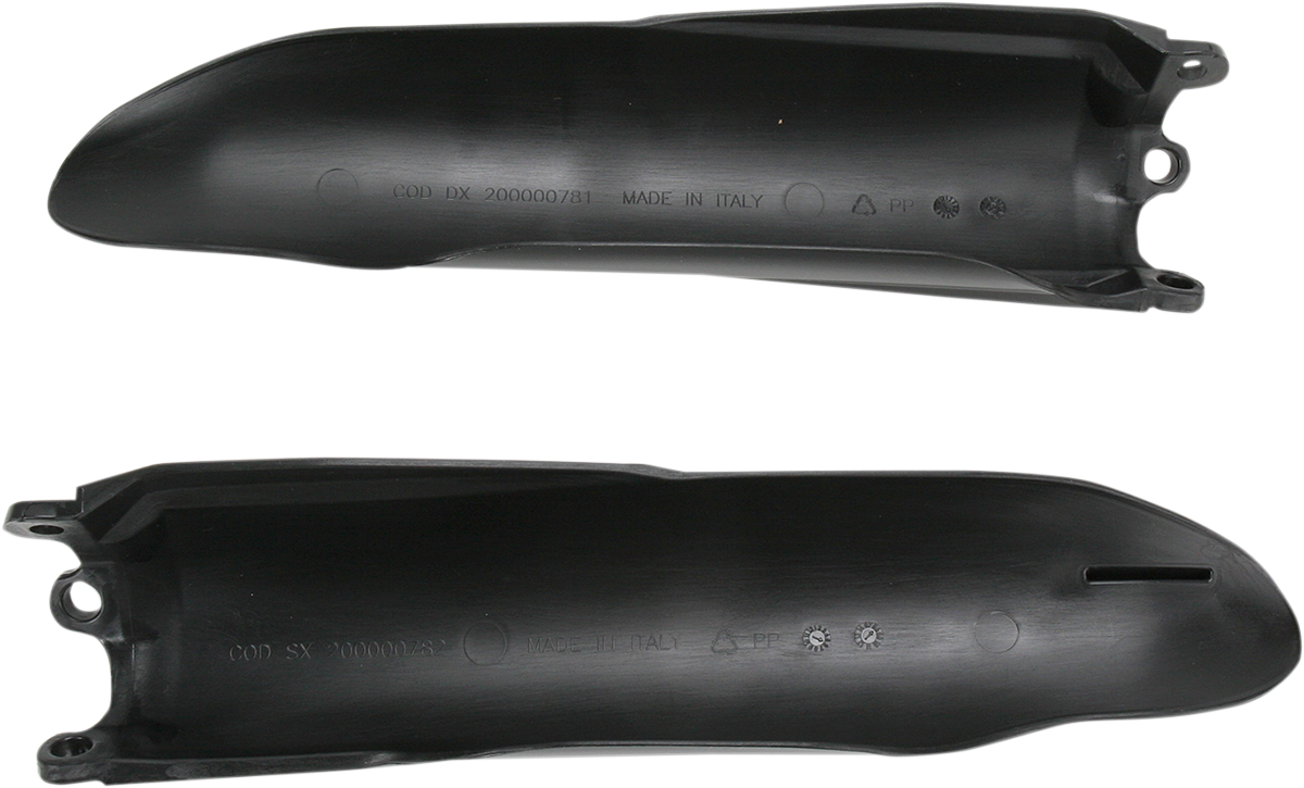 Lower Fork Covers - Black 2008 - 2014