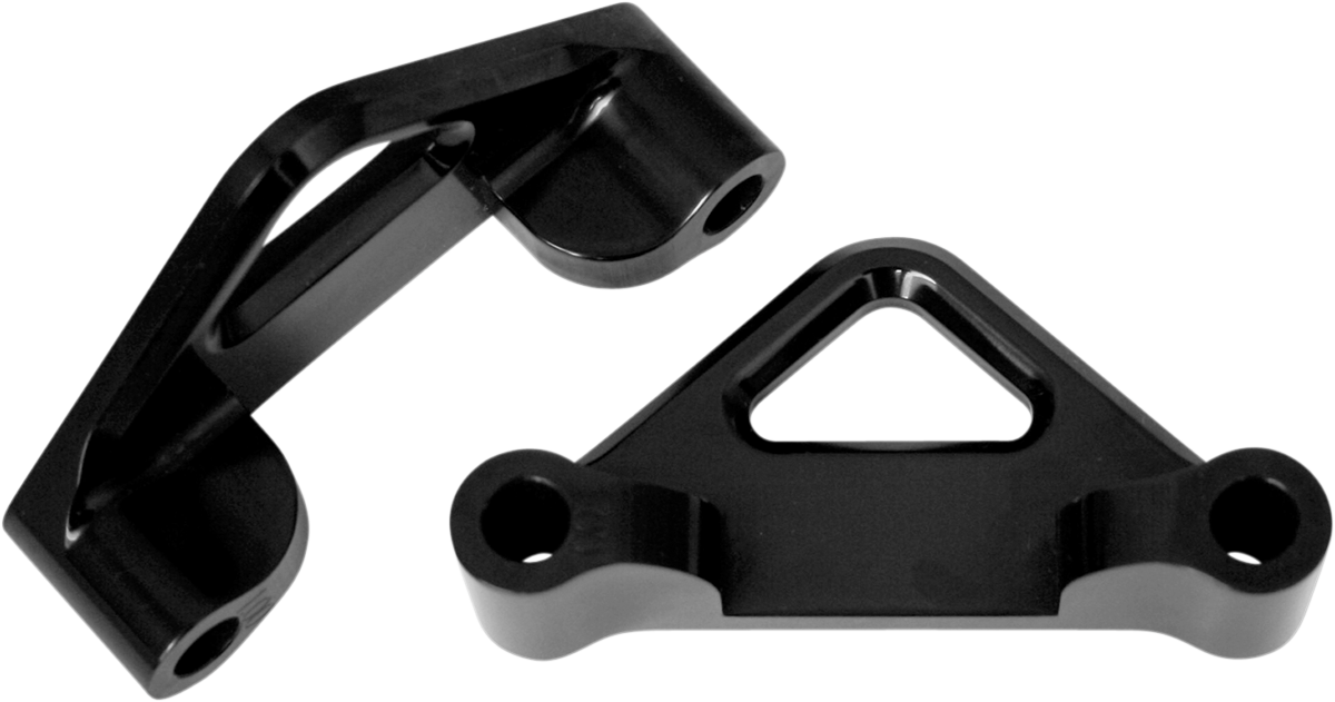 Hot Legs/Bagger Legs Fender Spacer - Black - 1.00\" Spacer - For 6\" Width Fender 1984 - 2013