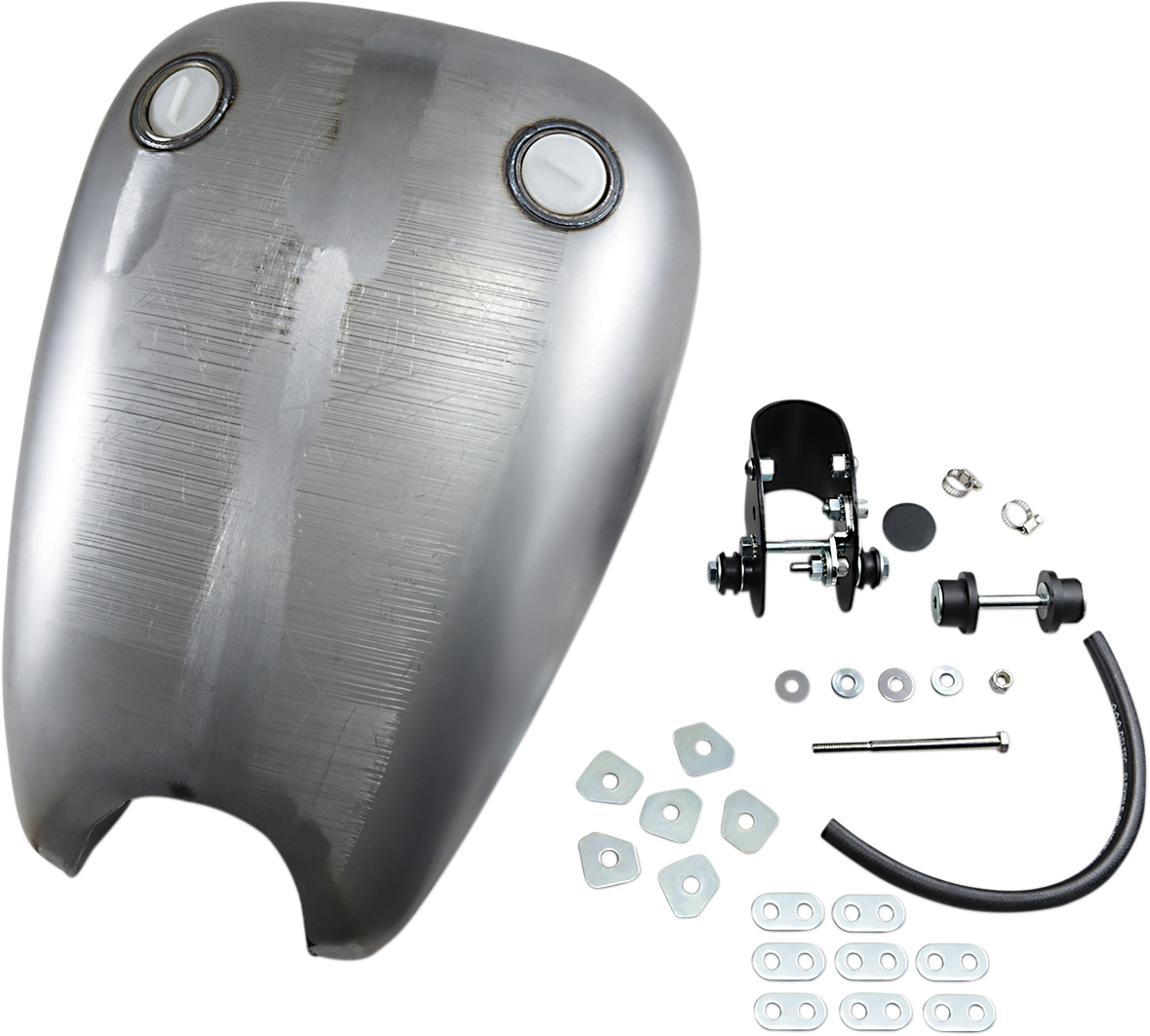 Extended Gas Tank - Smooth-Top - Twin-Cap - Sportster 1982 - 2003