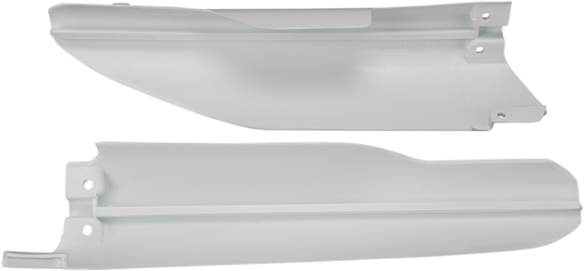 Lower Fork Covers - White 1999 - 2003