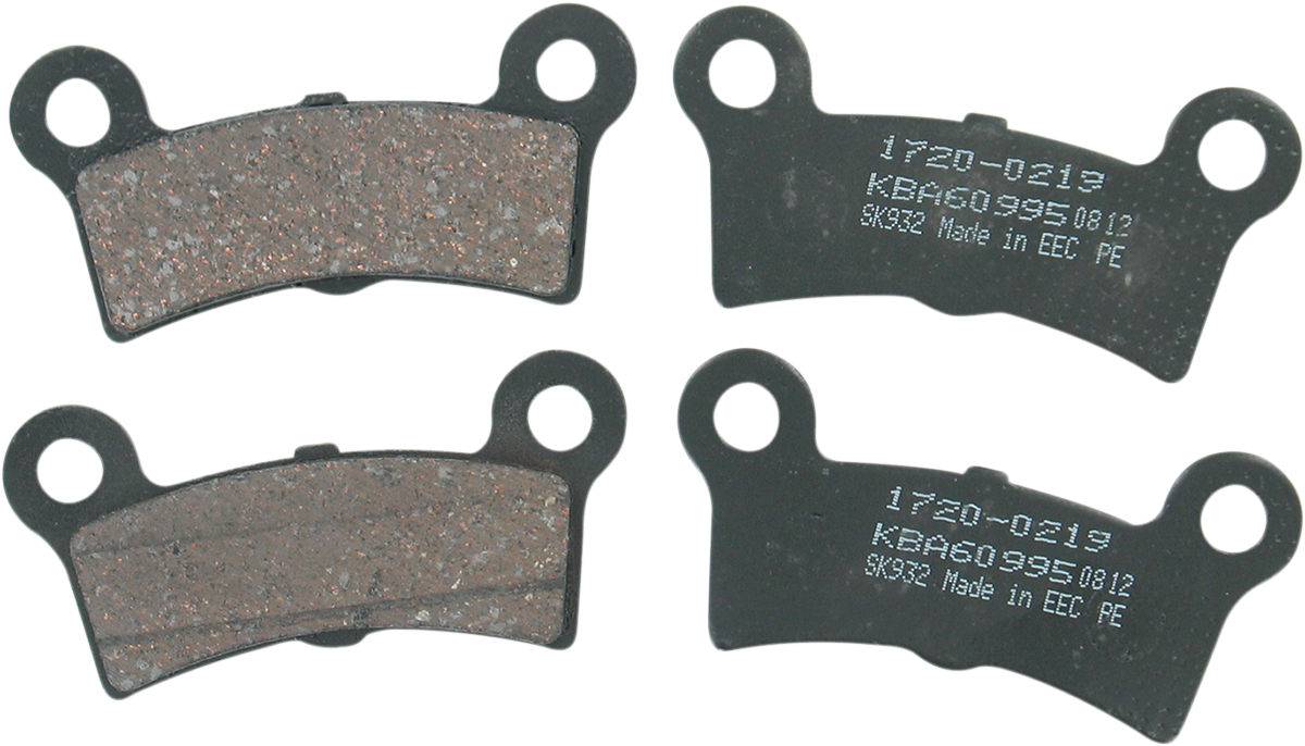 Organic Brake Pads - Trike 2009 - 2013