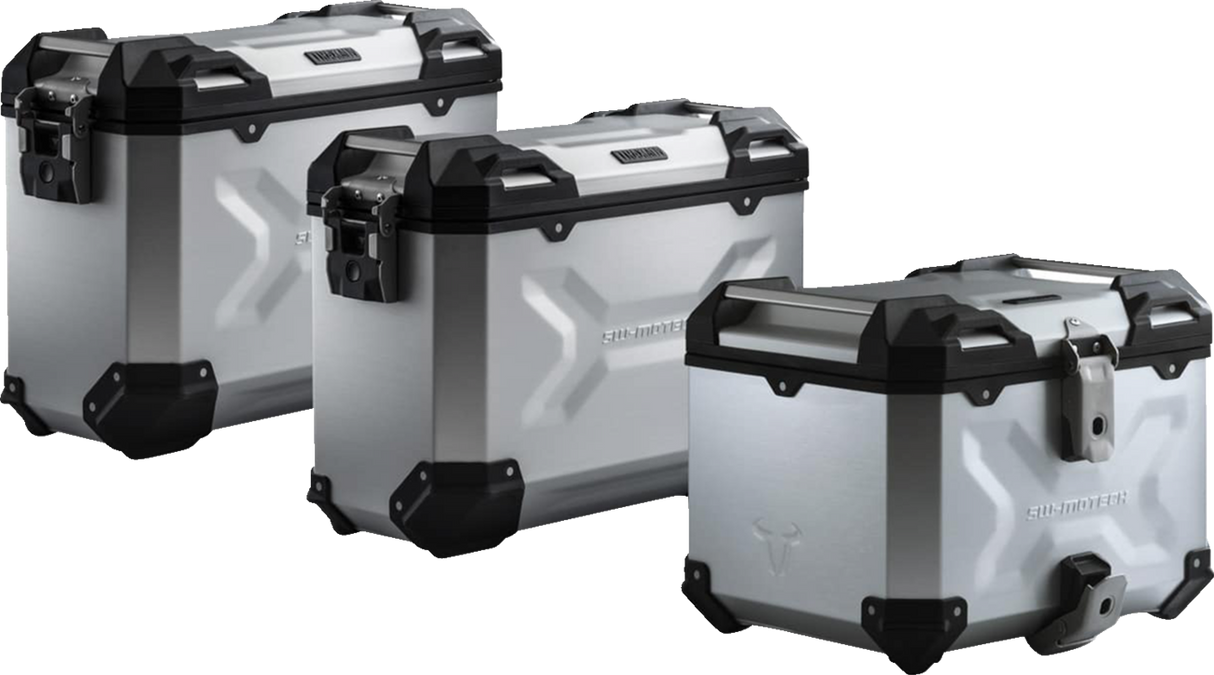 Adventure Luggage System - Silver - Honda NC750 \'20-\'24 2020 - 2024