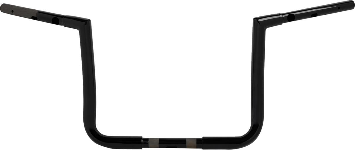 Pre-Wired Twin Peaks Handlebar - 1-1/4\" x 12\" - Black 2023 - 2024