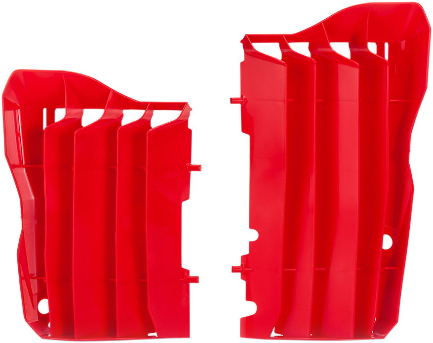 Radiator Louvers - Red - Honda 2018 - 2019
