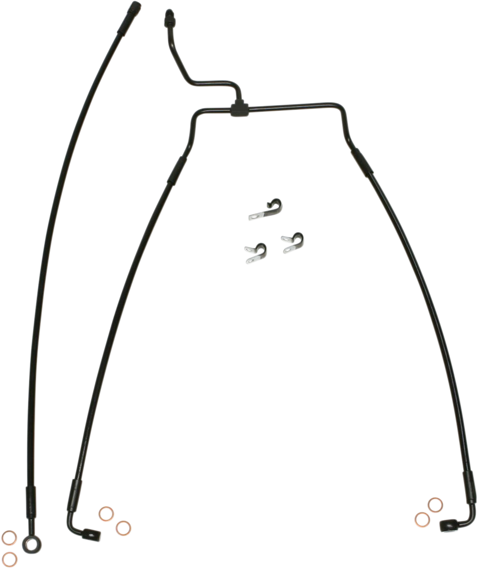 Brake Line - Front - XR - Black 2014 - 2020