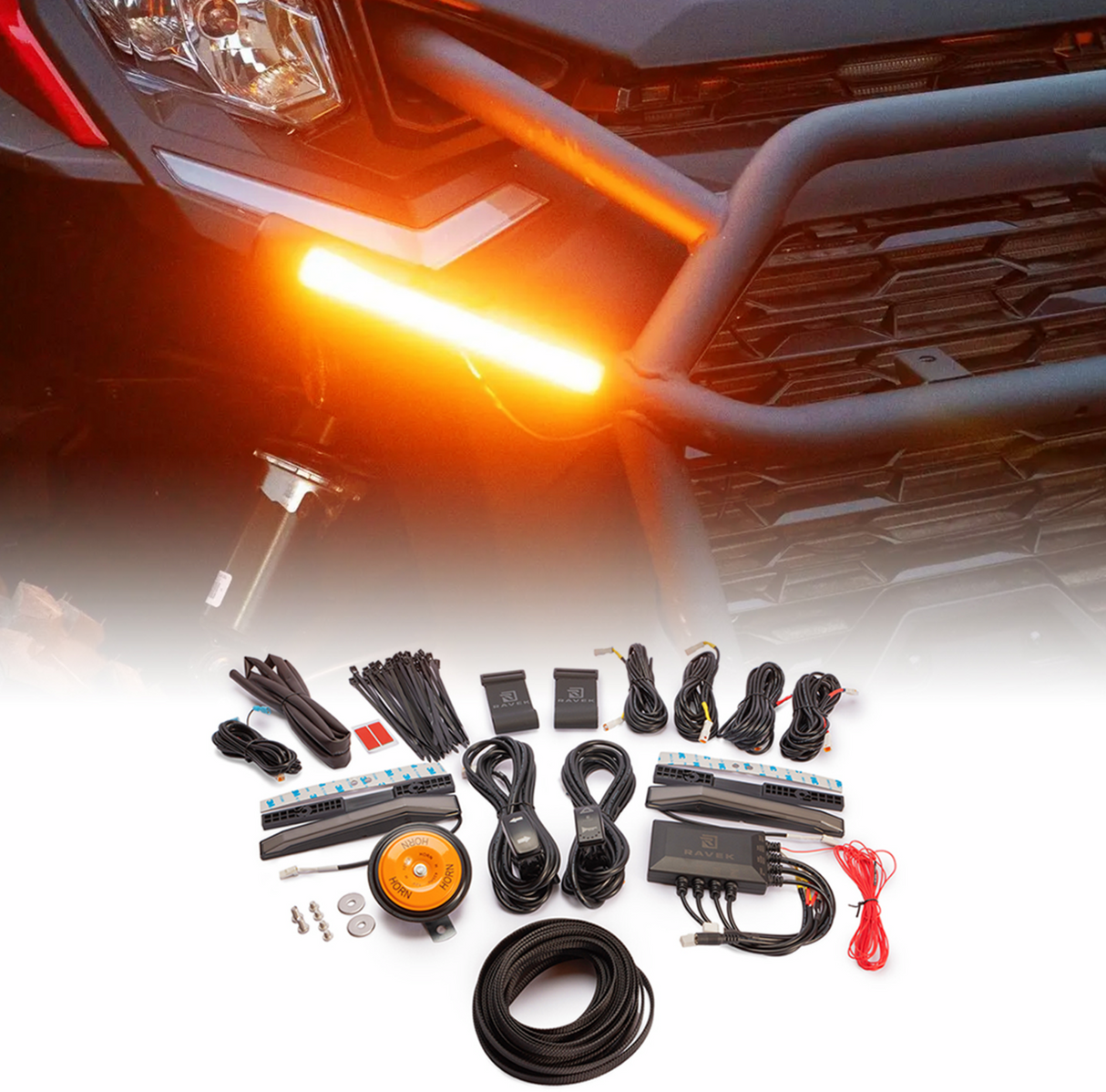 Turn Signal Kit - Amber - White Running Lights - Commander 2021 - 2023