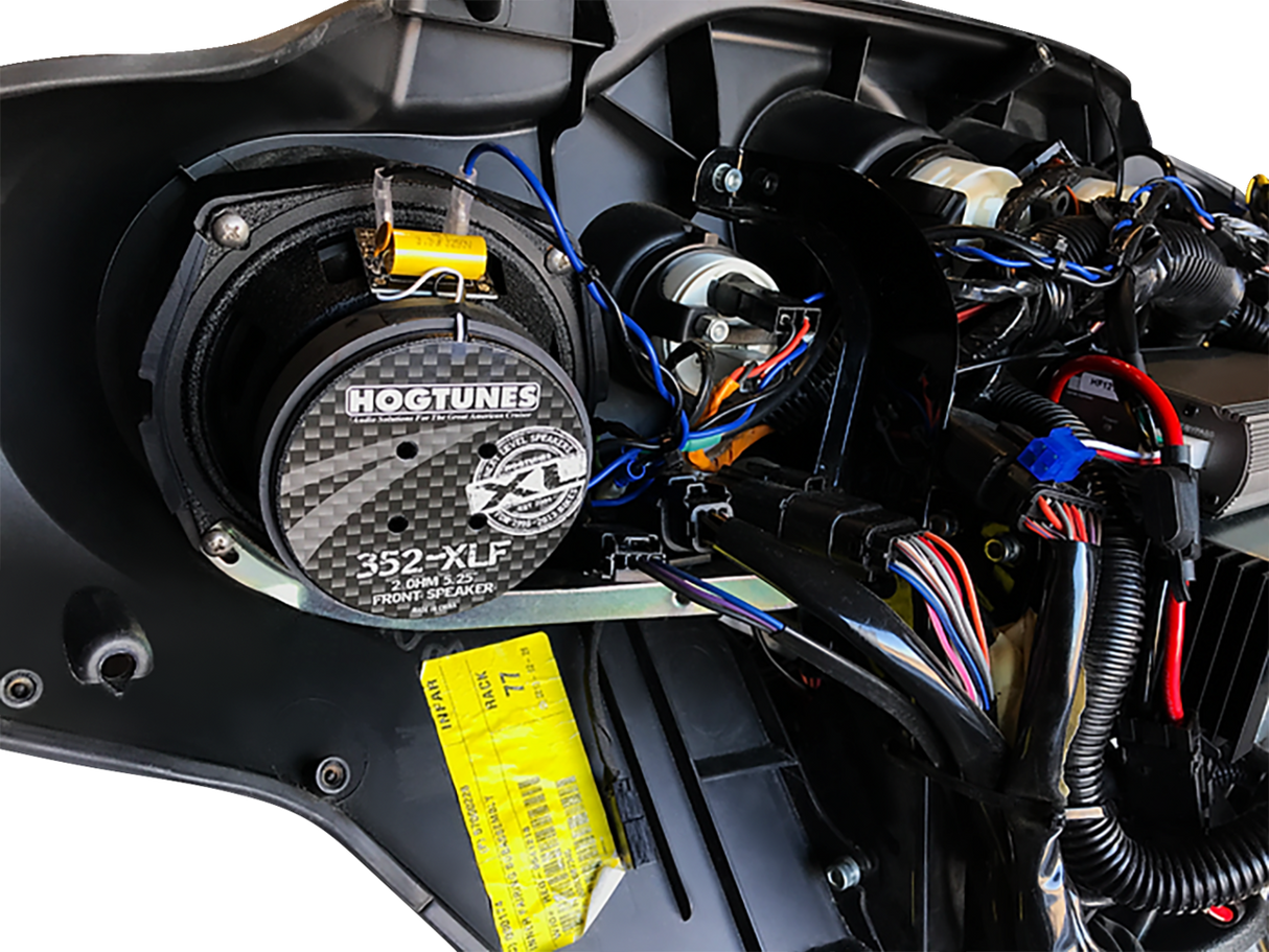 425 W Dual Amp/ 6 XL Speaker Kit - Harley Davidson 1998 - 2013