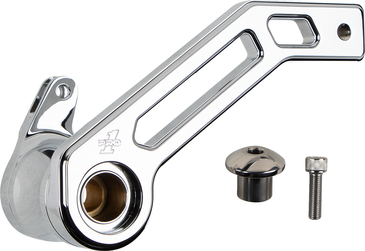 Touring T-Rex Shorty Brake Arm - Chrome - \'08-\'13 FL 2008 - 2013
