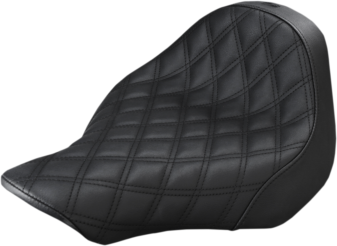 Renegade Solo Seat - Lattice Stitched - Black - FXSB \'13-\'17 2013 - 2017