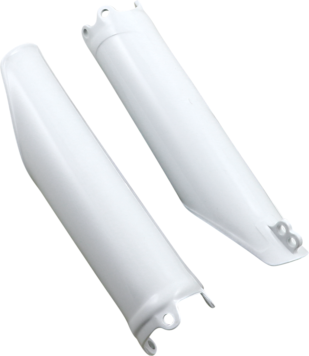 Lower Fork Covers - White 2017 - 2018