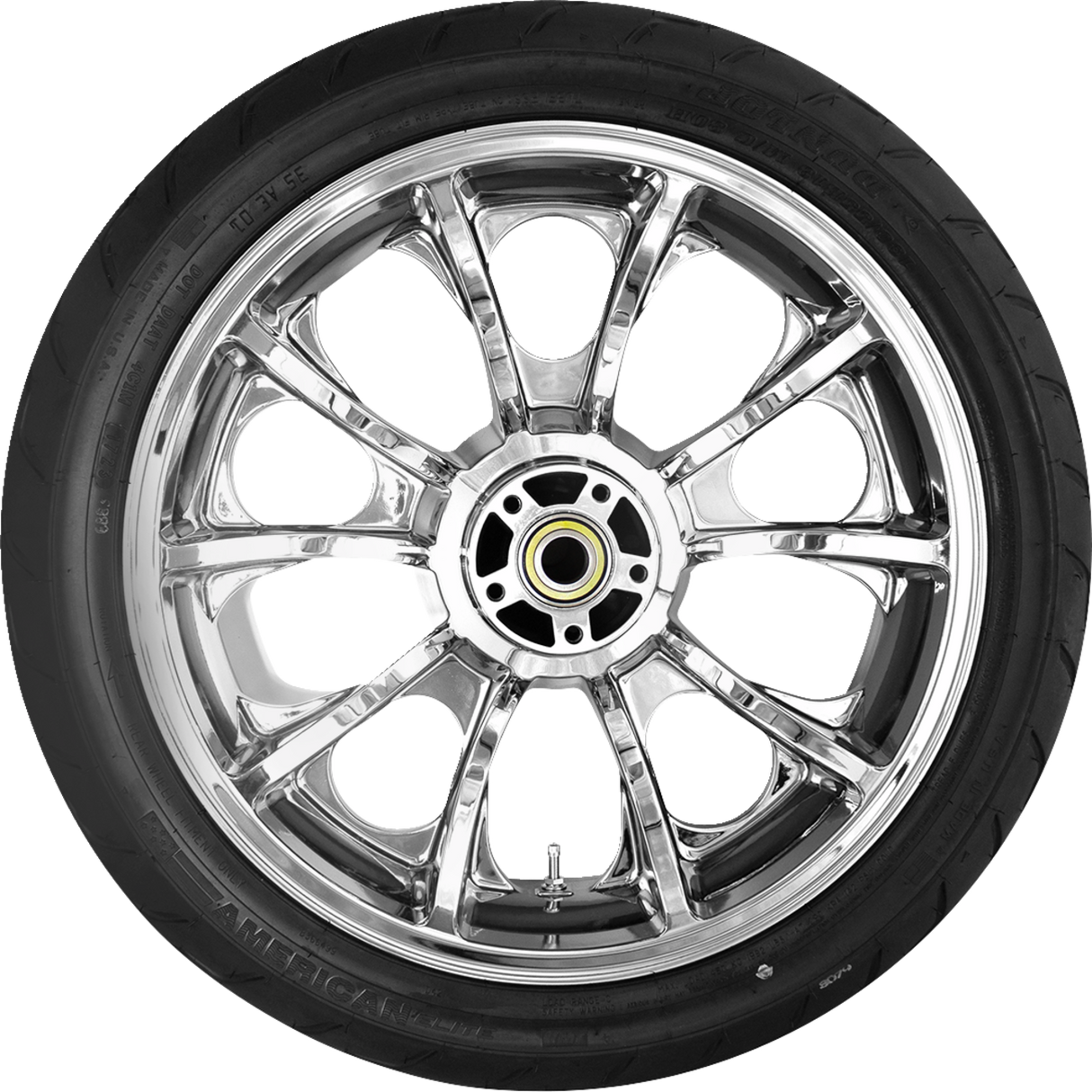 Largo Rear Wheel - Chrome (18\") | Dunlop Tire (180/55B18) 2009 - 2024